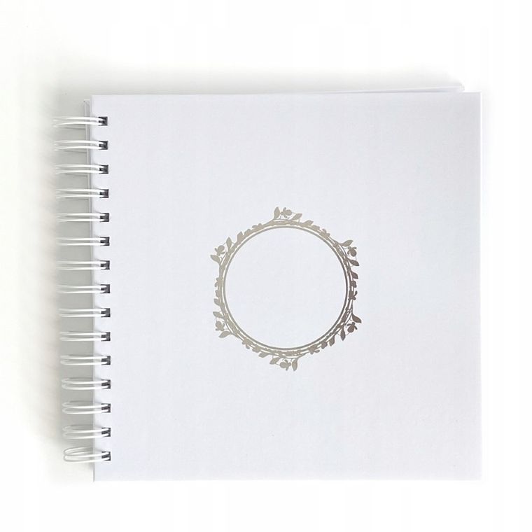 Dalprint, album do zdobienia, biały, 20,5-20,5 cm