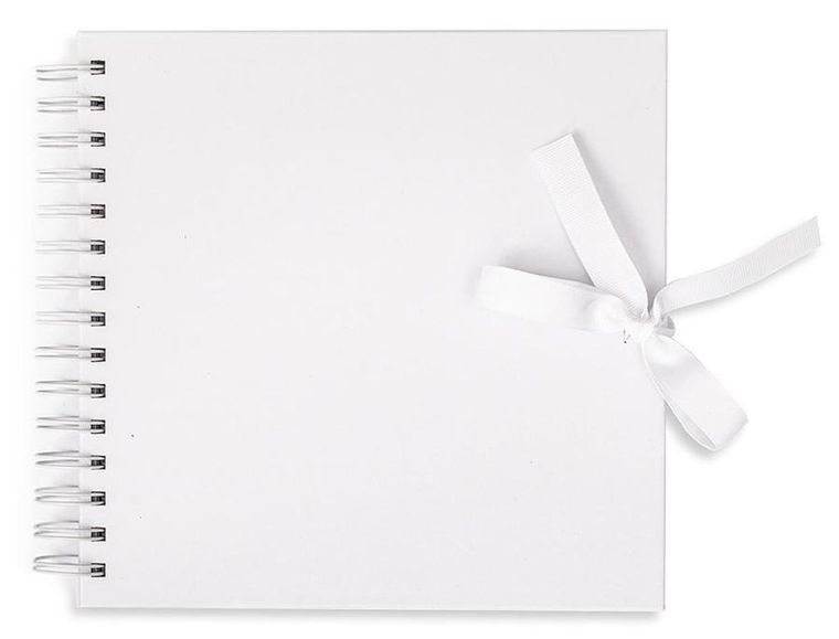 Dalprint, album do zdobienia, biały, 40 kartek, 20,5-20,5 cm