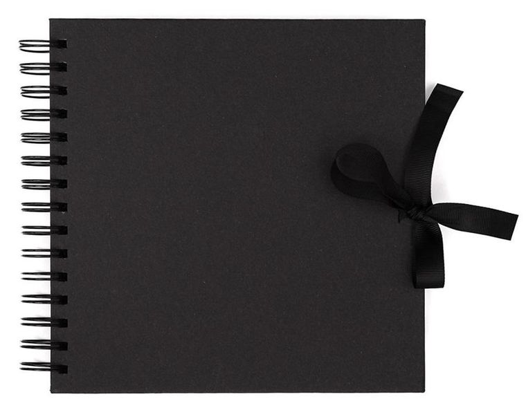 Dalprint, album do zdobienia, czarny, 40 kartek, 20,5-20,5 cm