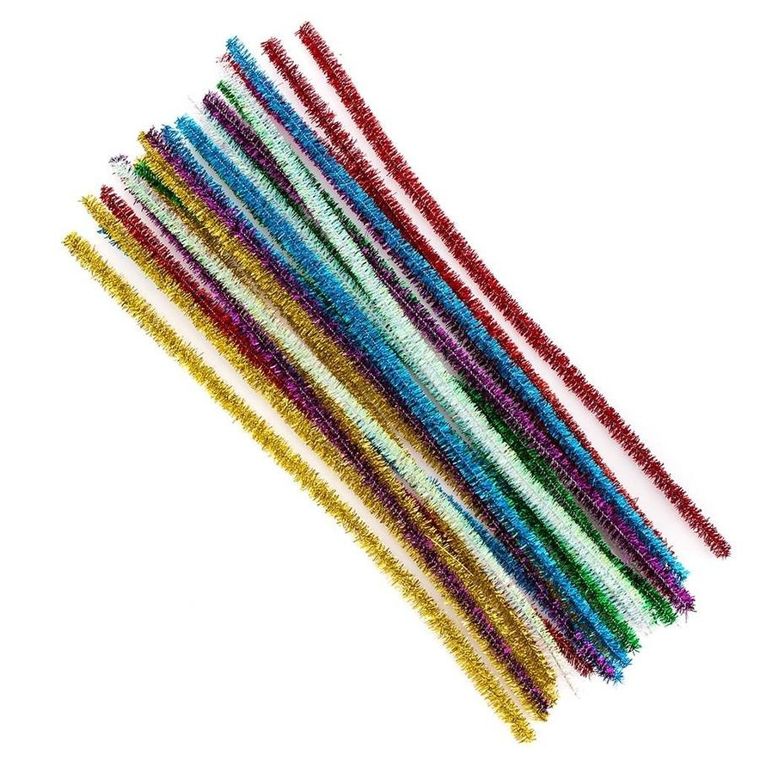 Dalprint, druciki kreatywne, metalizowane, 30 cm, 25 szt.