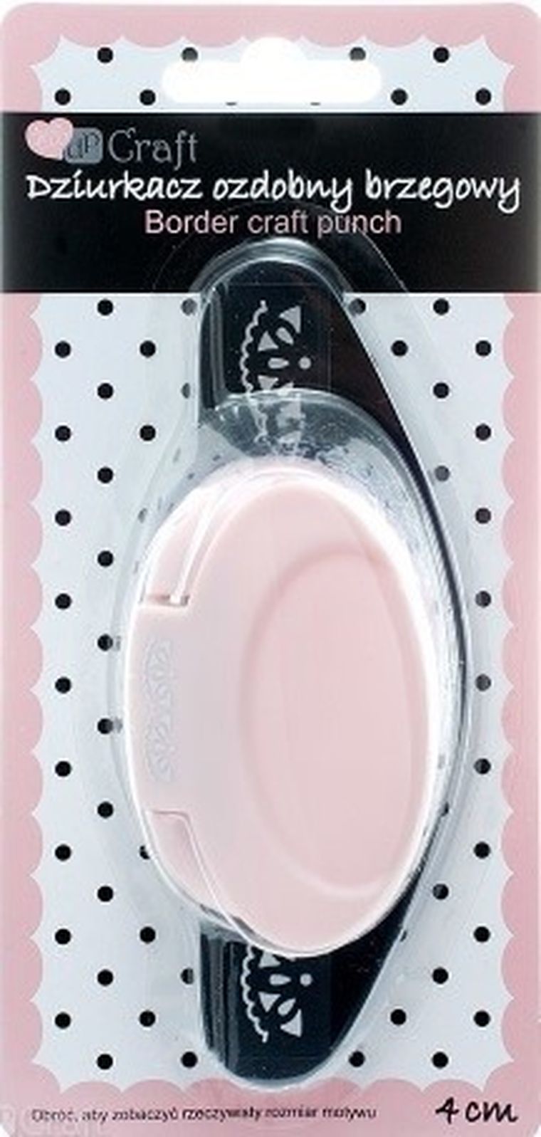 Dalprint, dziurkacz ozdobny, brylant, 4 cm