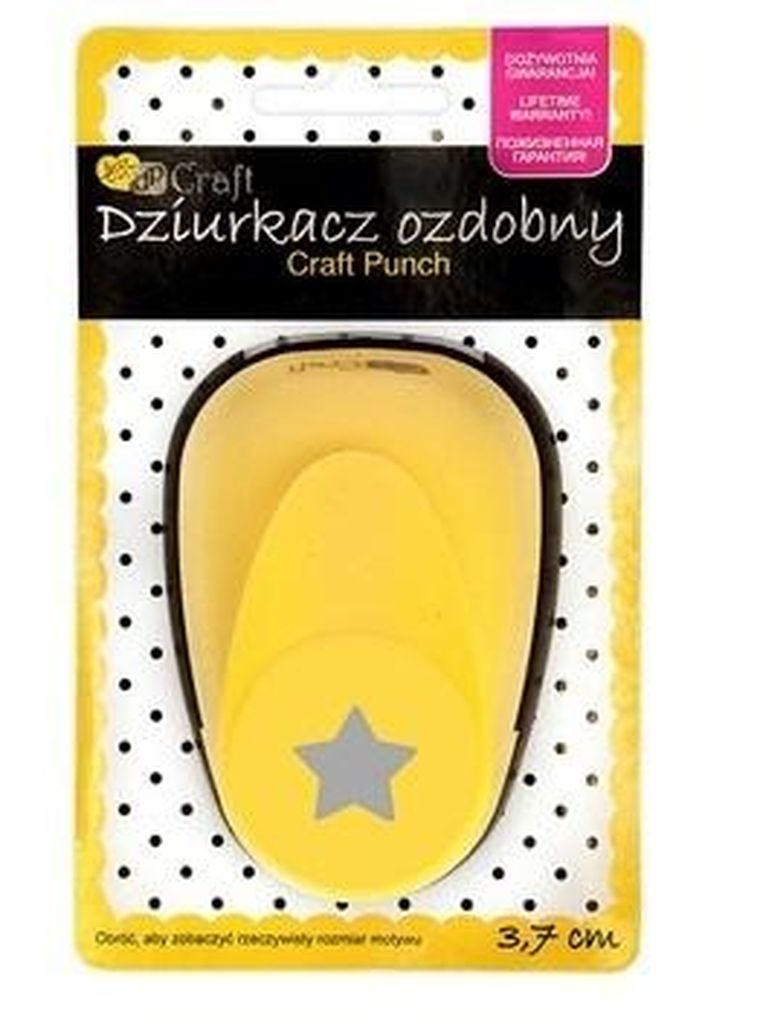 Dalprint, dziurkacz ozdobny, gwiazda, 3.7 cm