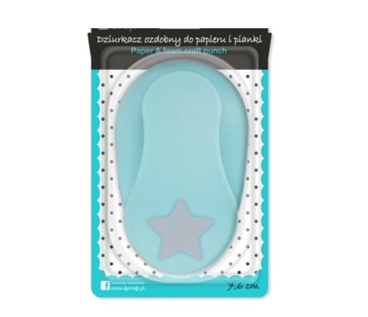 Dalprint, dziurkacz ozdobny, gwiazda, 7.6 cm
