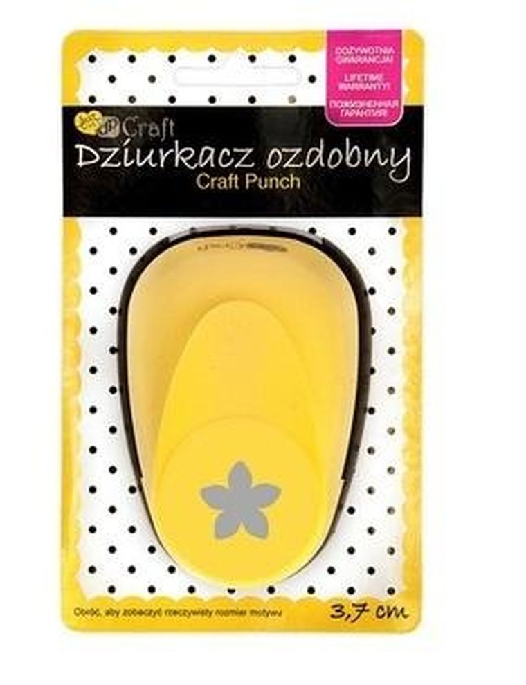 Dalprint, dziurkacz ozdobny, płatek, 3.7 cm