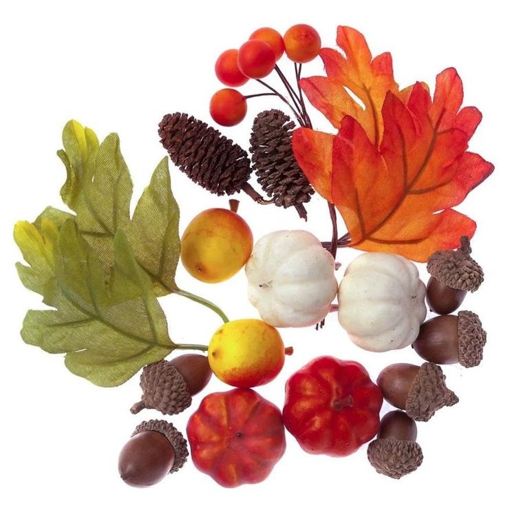 Dalprint, elementy dekoracyjne, jesień, 19 szt.