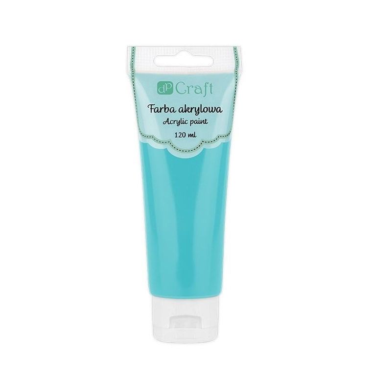 Dalprint, farba akrylowa, turkusowa, 120 ml