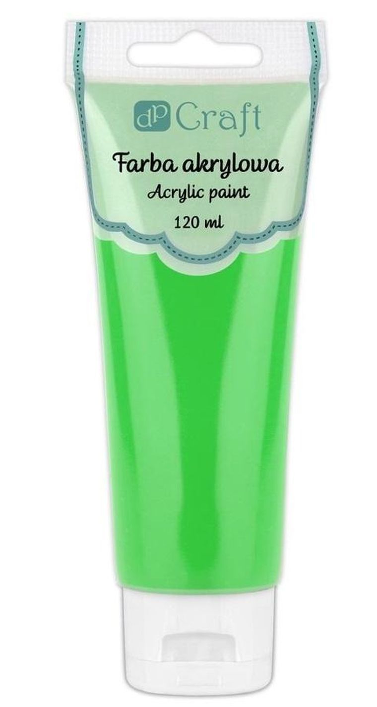 Dalprint, farba akrylowa, zielona, 120 ml