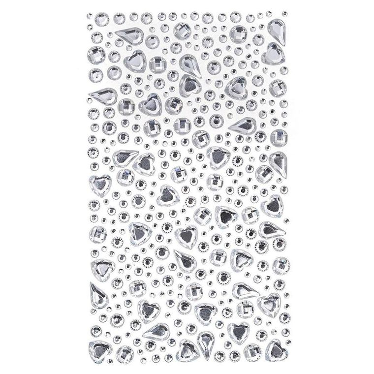 Dalprint, kryształki samoprzylepne, crystal, 250 szt.