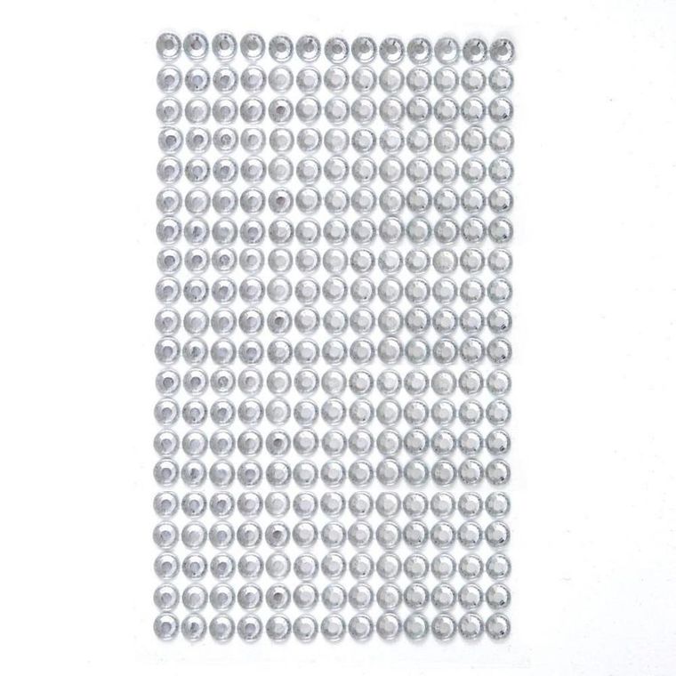Dalprint, kryształki samoprzylepne, crystal, 6 mm, 260 szt.