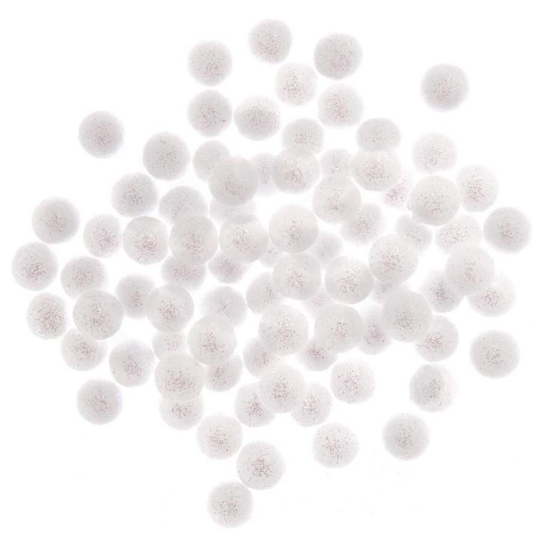 Dalprint, kulki dekoracyjne, opalizujące, 1,5 cm, 80 szt.