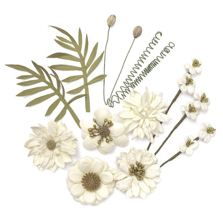 Dalprint, kwiaty papierowe, 12 szt.