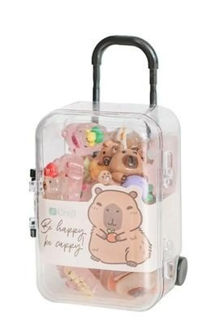 Dalprint, ozdoby polimerowe 3D, walizka, kapibara