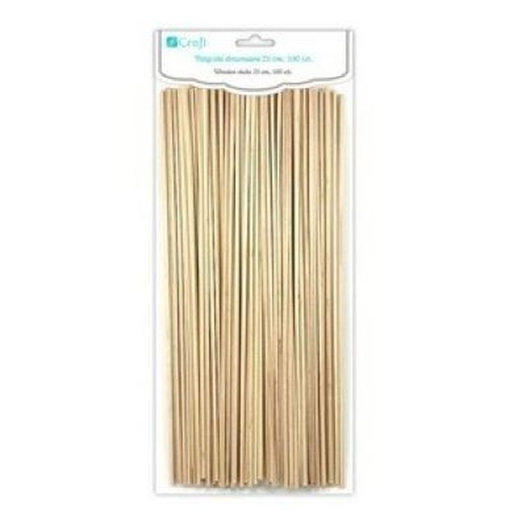 Dalprint, patyczki drewniane, 25 cm, 100 szt.