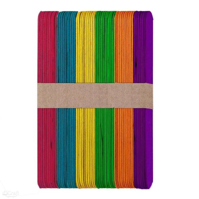 Dalprint, patyczki kreatywne, jumbo, kolorowe, 60 szt.