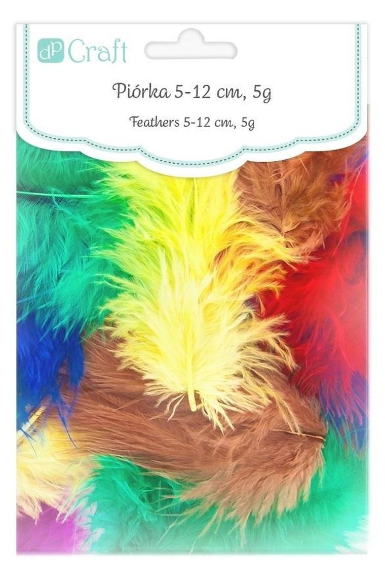 Dalprint, piórka basic, 5-12 cm, 5g