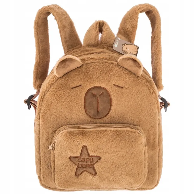 Dalprint, plecak dla przedszkolaka, pluszowy, Kapibara