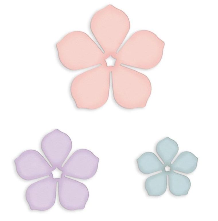 Dalprint, wykrojniki, kwiaty, 3 szt.