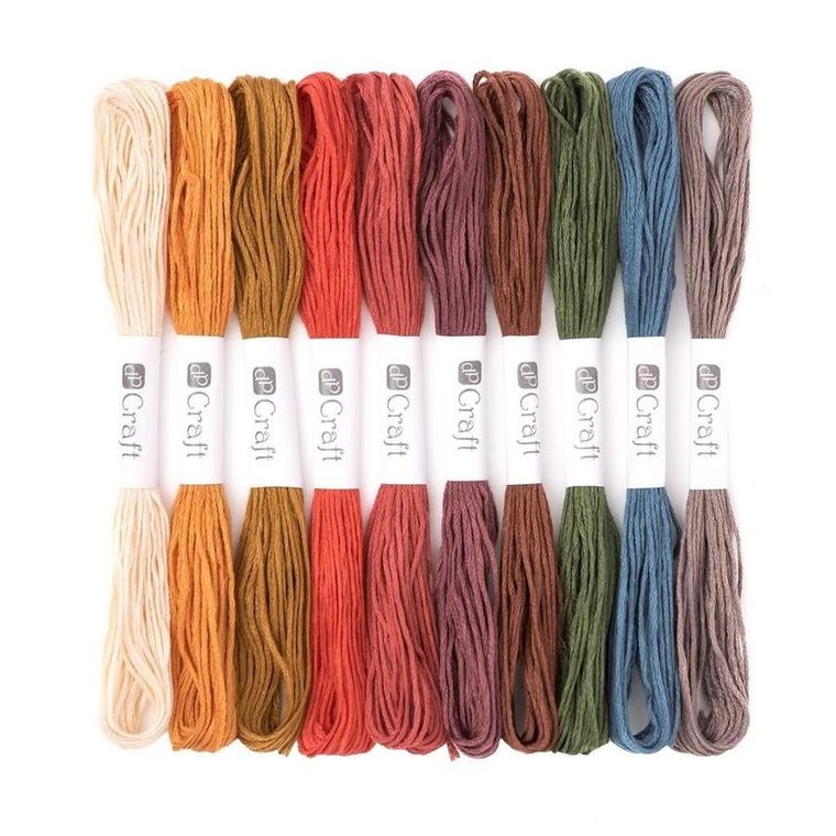 Dalprint, zestaw mulin, vintage, 8m, 10 szt.