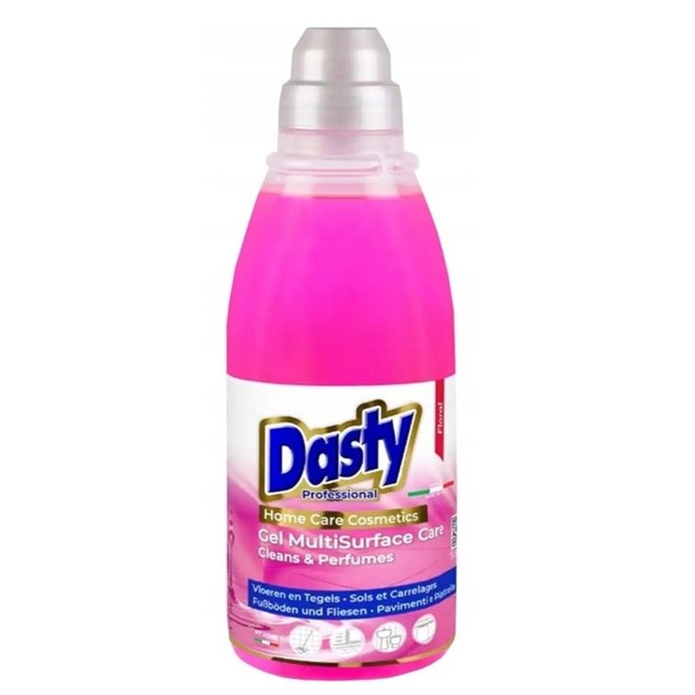 Dasty, Gel MultiSulface Care, uniwersalny płyn do mycia powierzchni Floral, 700 ml