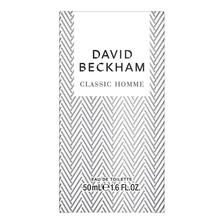 David Beckham, Classic Homme, woda toaletowa, 50 ml