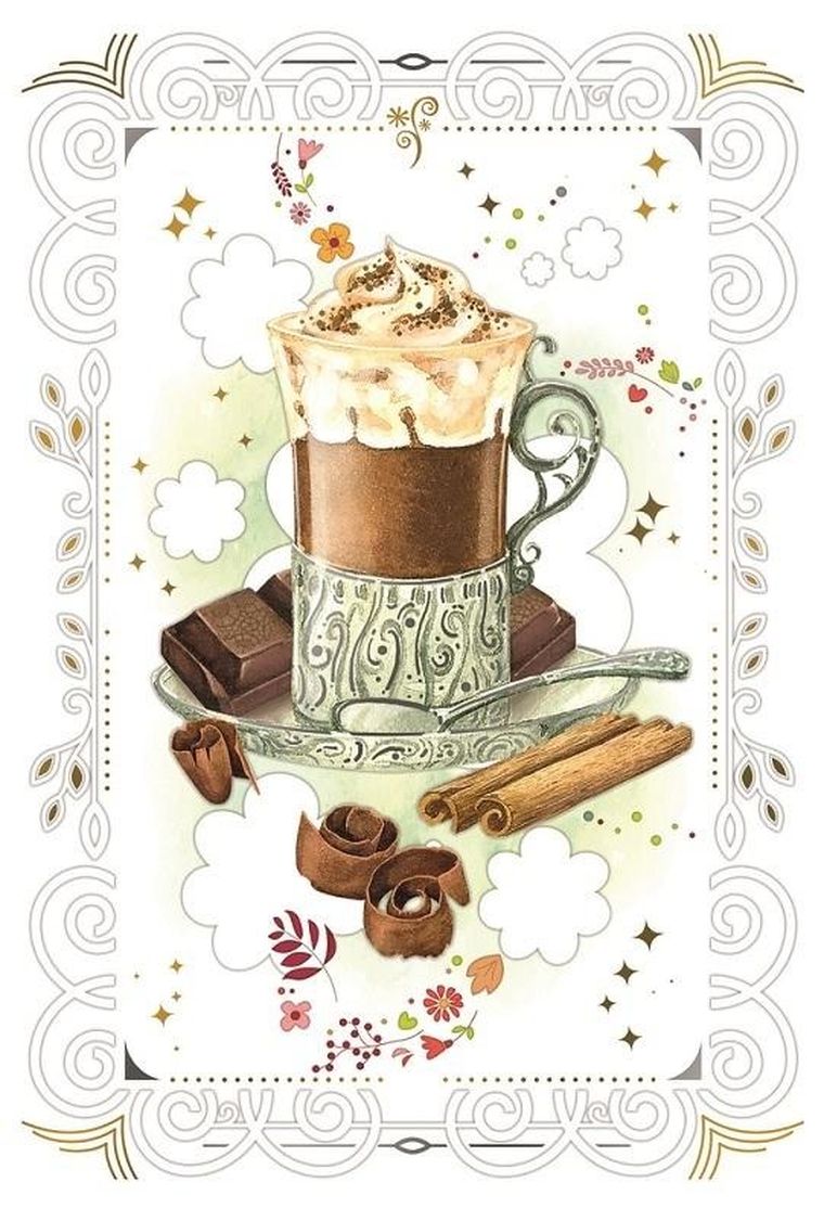 DaVinci, karnet z kopertą, 12-18 cm, kawa