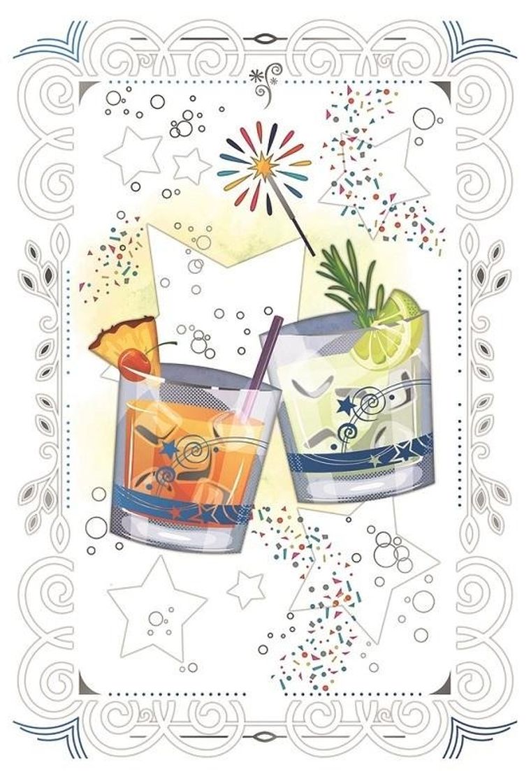 DaVinci, karnet z kopertą, 12-18 cm, toast