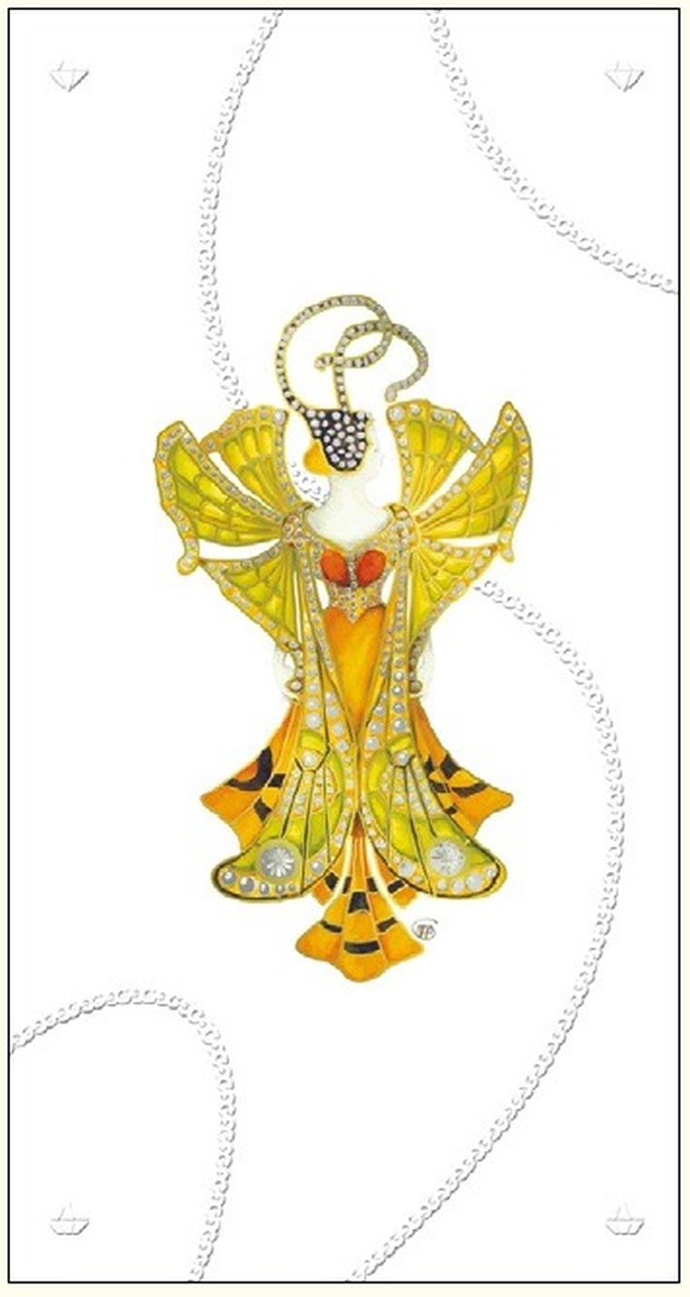 DaVinci, karnet z kopertą, Wróżka, 12-23 cm