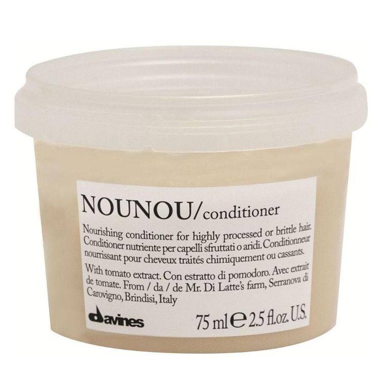 Davines, Essential Haircare, Nounou Conditioner, odżywka nawilżająca do włosów suchych, 75 ml