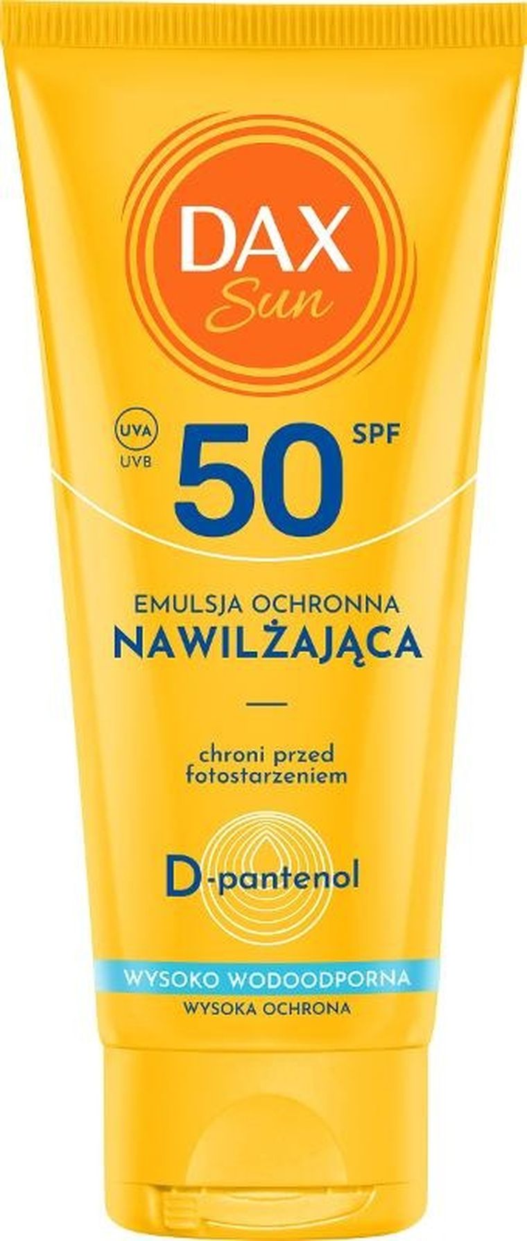 Dax Sun, nawilżająca emulsja ochronna SPF 50, travel, 100 ml