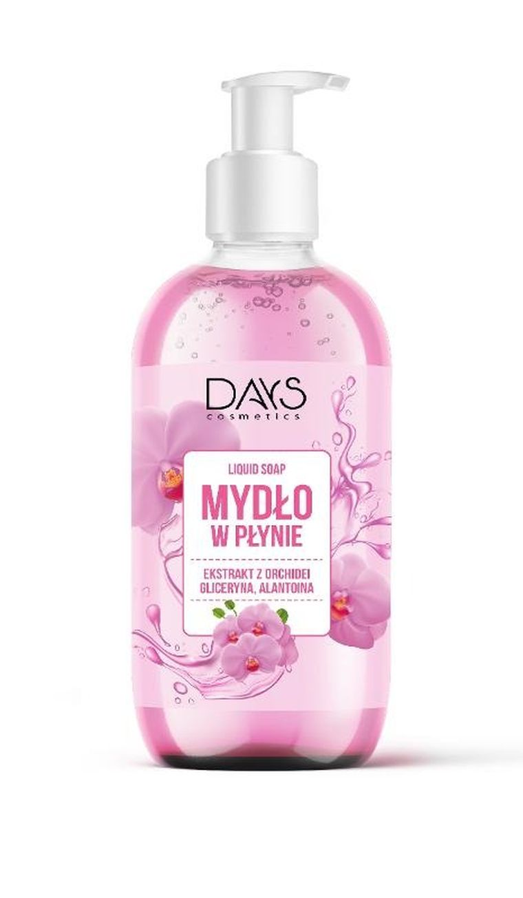 Days cosmetics, mydło w płynie z ekstraktem z orchidei, 500 ml