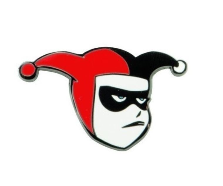 DC Comics, przypinka, Harley Quinn