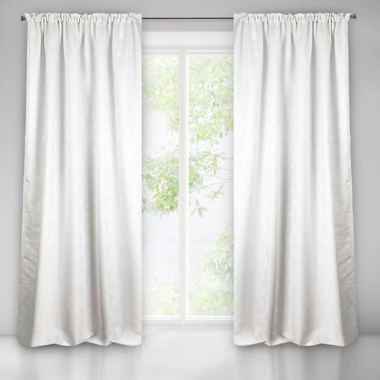 Debra, zasłona gotowa, flokowana, 140-270 cm