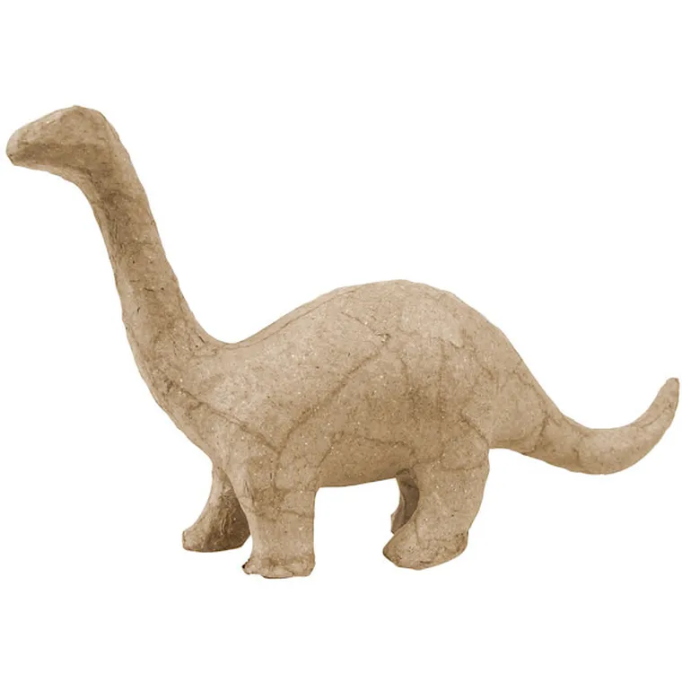 Decopatch, figurka do samodzielnego ozdabiania, Brontosaurus, mała, z masy papierowej