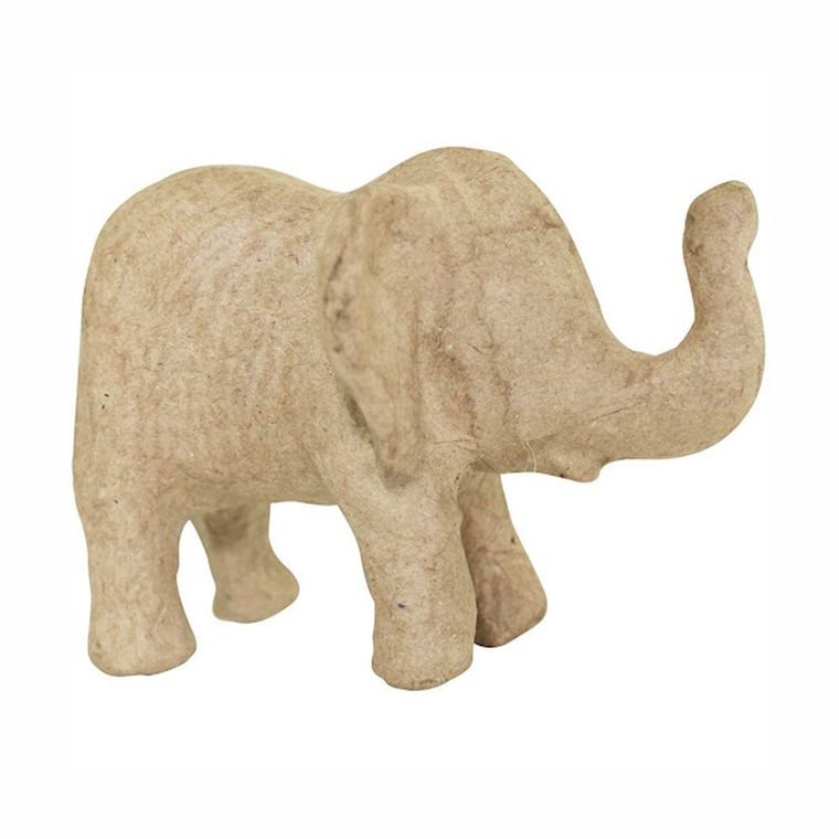 Decopatch, figurka do samodzielnego ozdabiania, Słonik, mały