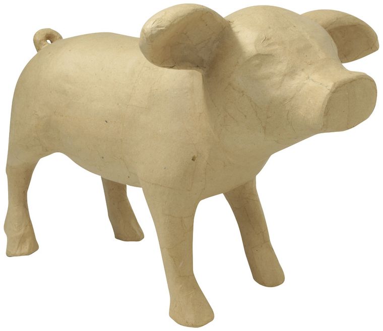 Decopatch, figurka do samodzielnego ozdabiania, Świnka duża L