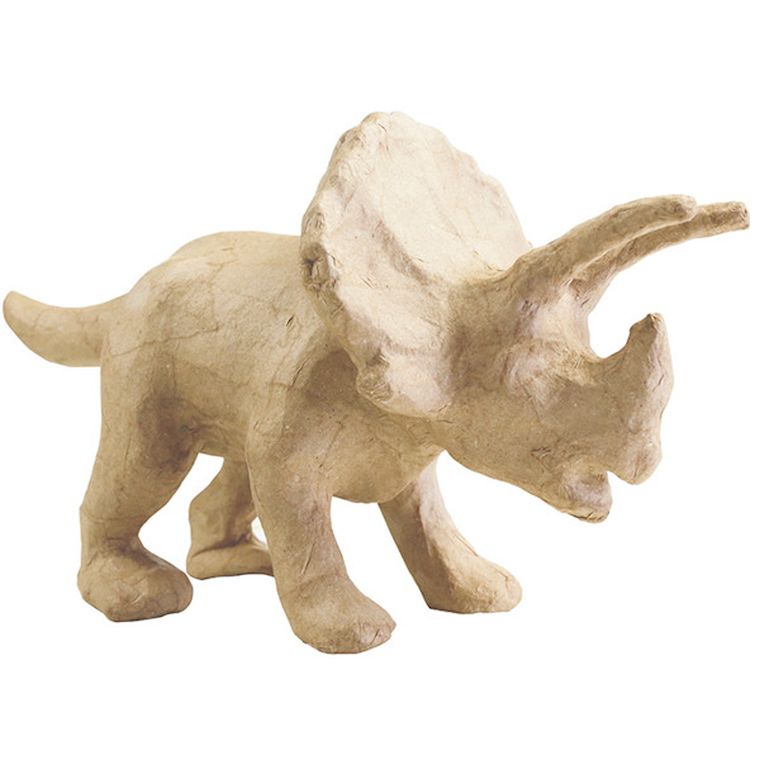 Decopatch, figurka do samodzielnego ozdabiania, Triceratops, średni
