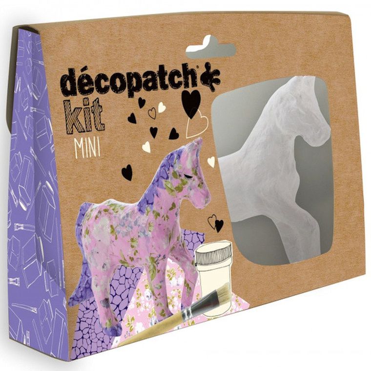 Decopatch, mini zestaw startowy, Konik