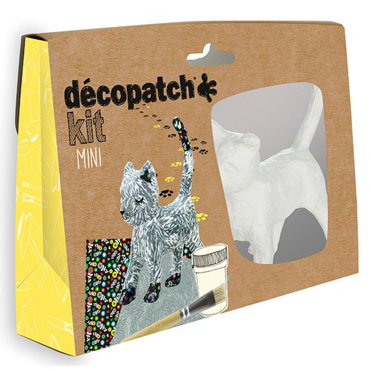 Decopatch, mini zestaw startowy, Kot