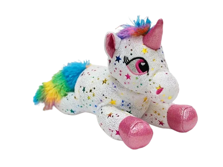 Deef, jednorożec gwiezdny, maskotka, 19 cm