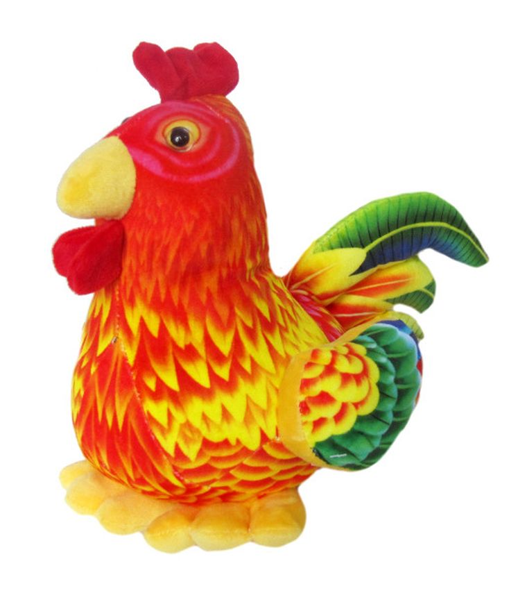 Deef, Kogut malowany, maskotka interaktywna