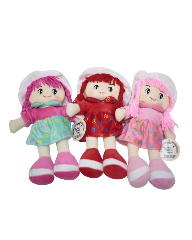 Deef, lalka miękka, 47 cm