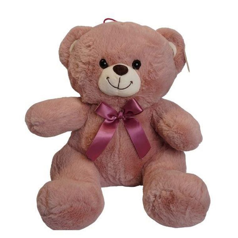 Deef, Miś, maskotka, różowy, 25 cm