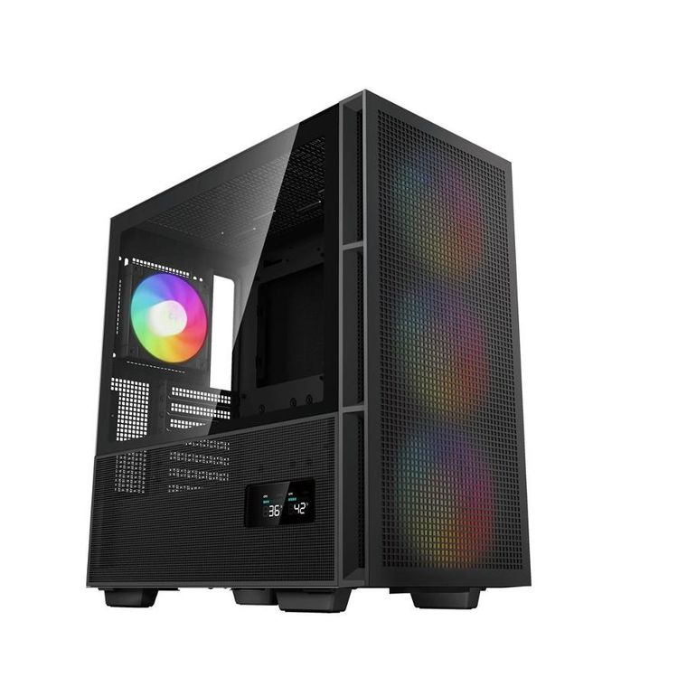 Deepcool, obudowa komputerowa, CH560 ARGB Digital Black (R-CH560-BKAPE4D-G-1)