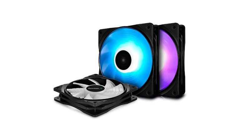 DeepCool, wentylator rf120, 3in1, rgb pwm
