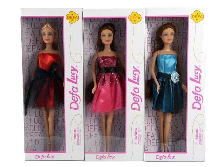 Defa, Lucy, lalka w sukni koktajlowej, 29 cm
