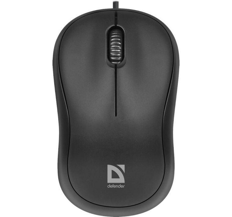 Defender, Patch, mysz, Optical, 1000dpi 3p, czarna