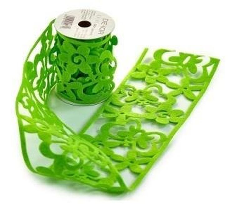 Dekor-Art-Serwis, taśma filcowa, zielona