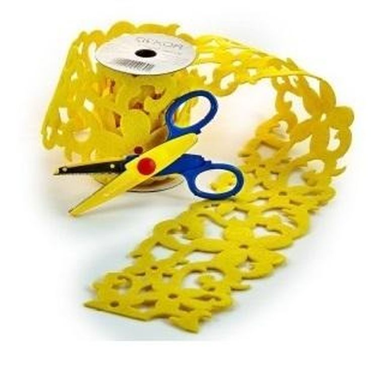 Dekor-Art-Serwis, taśma filcowa, żółta