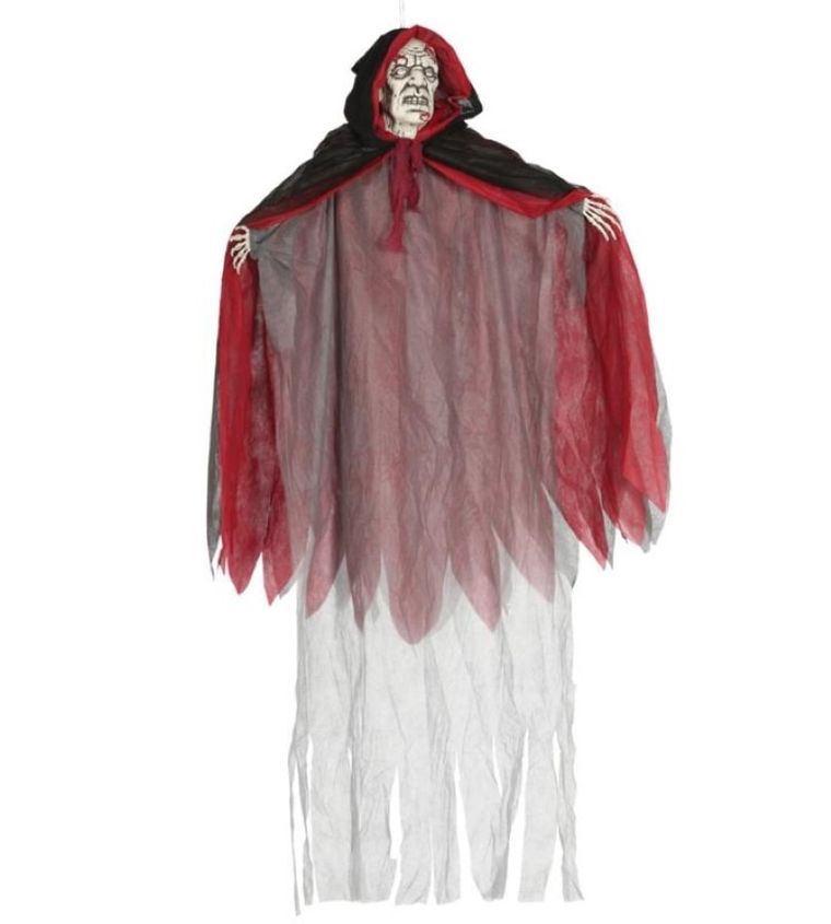 Dekoracja wisząca ze światłem, wampir, 160 cm