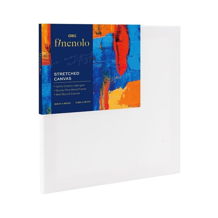 Deli, Finenolo, podobrazie malarskie, bawełniane, 30-40 cm